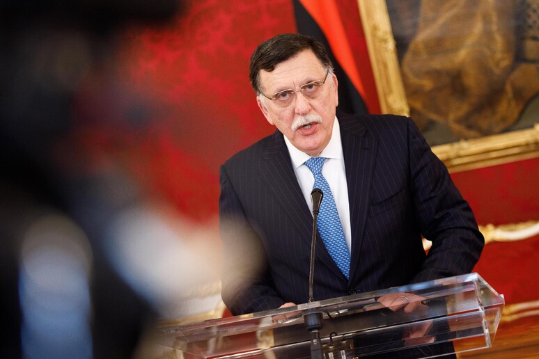 Primo ministro libico Fayez al-Sarraj © ANSA/EPA
