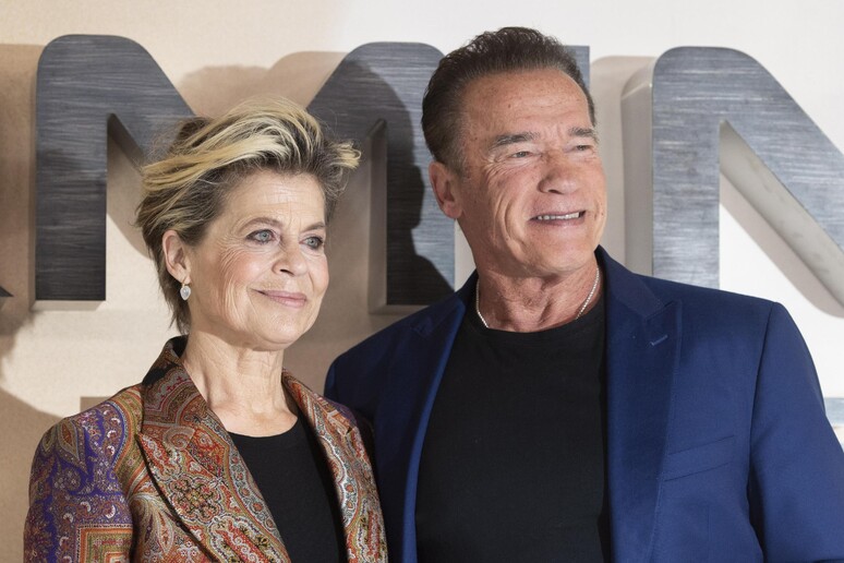 Terminator Dark Fate : Linda Hamilton e Arnold Schwarzenegger © ANSA/EPA
