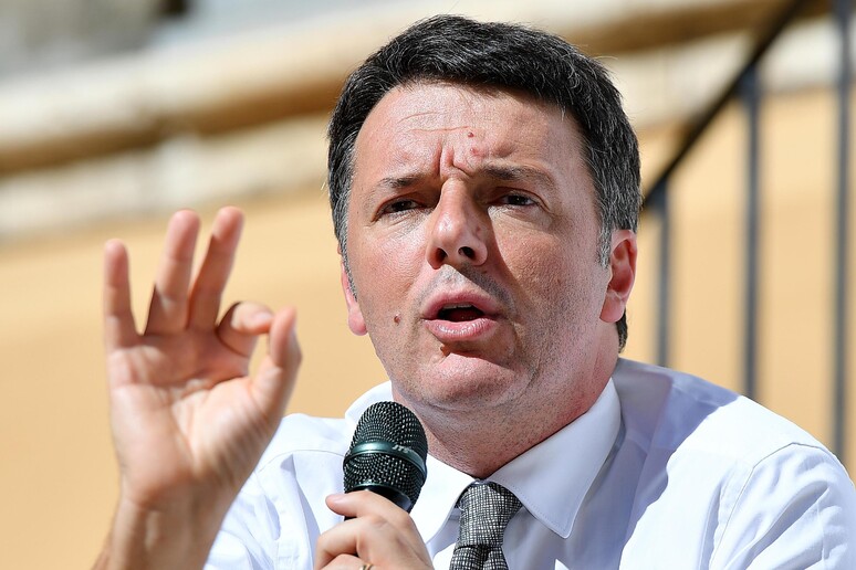 Il leader di Italia Viva, Matteo Renzi - RIPRODUZIONE RISERVATA