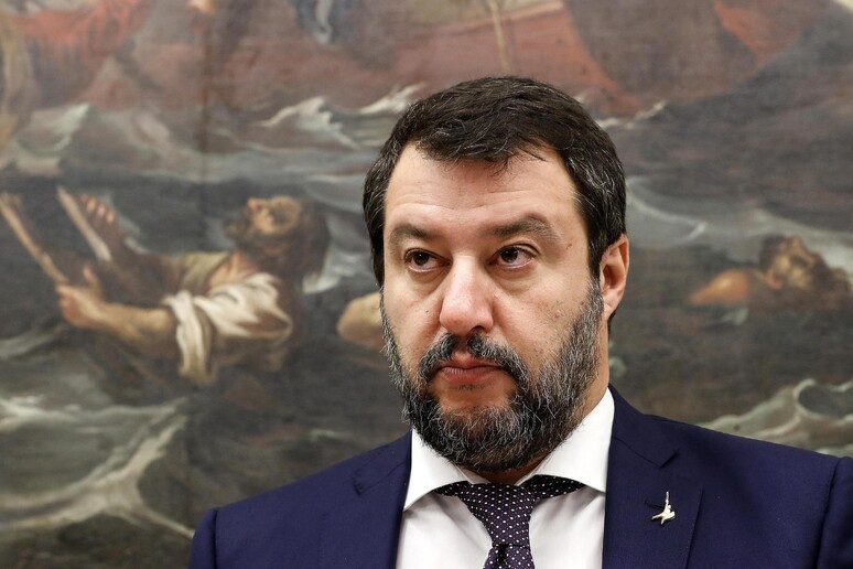 Il leader della Lega Matteo Salvini - RIPRODUZIONE RISERVATA