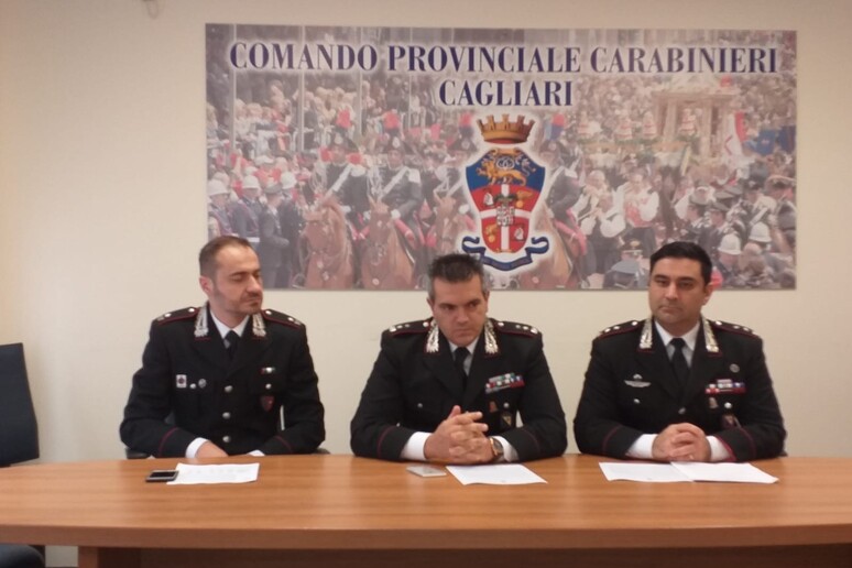 Cagliari, conferenza stampa carabinieri su sequestro Ketamina e arresti - RIPRODUZIONE RISERVATA
