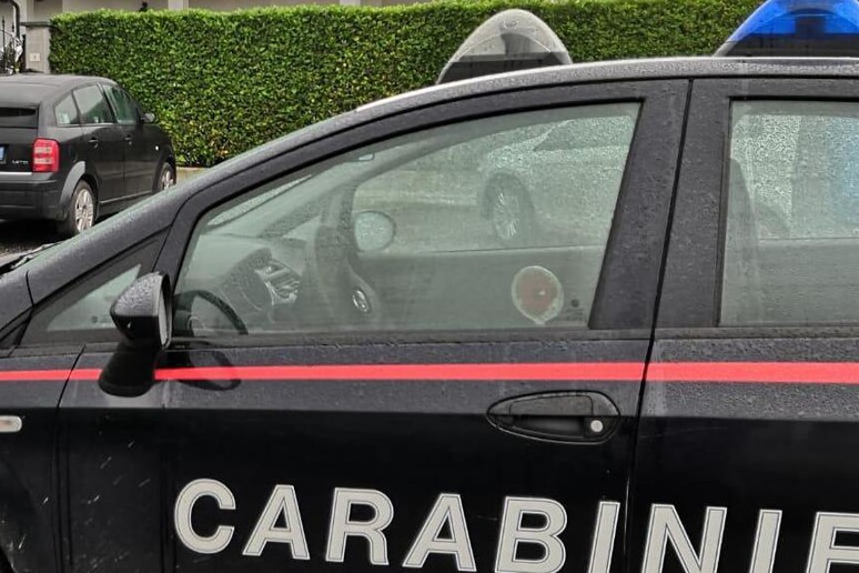 Auto dei carabinieri - RIPRODUZIONE RISERVATA