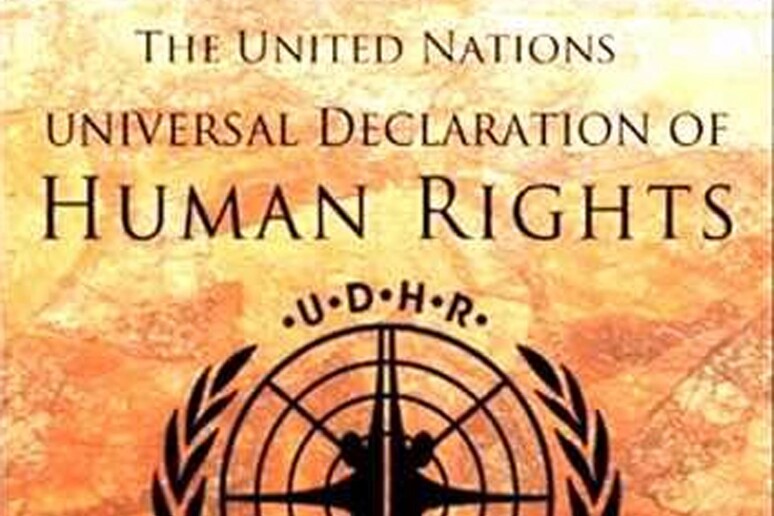 Dichiarazione universale dei diritti umani - RIPRODUZIONE RISERVATA