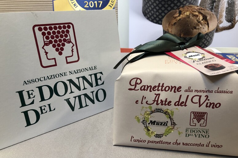 Panettone Muzzi  e Donne del Vino - RIPRODUZIONE RISERVATA