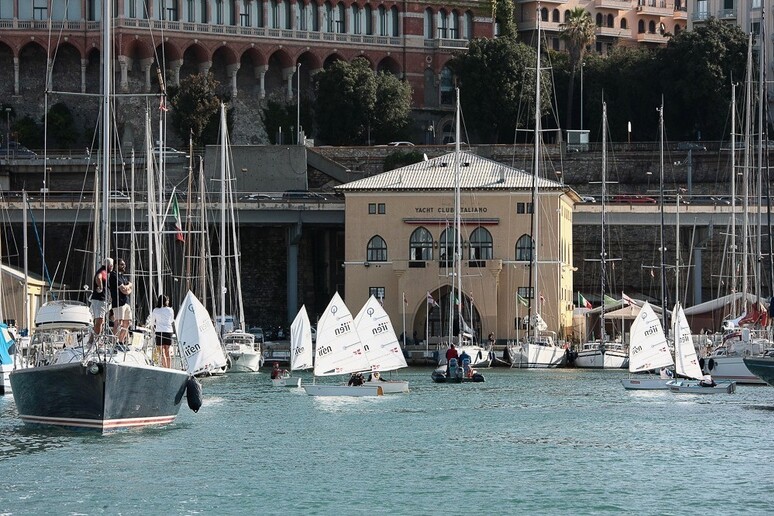 La sede dello Yacht club italiano a Genova - RIPRODUZIONE RISERVATA