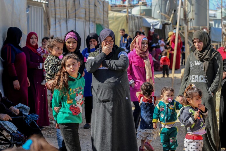 Profughi siriani in Libano - RIPRODUZIONE RISERVATA