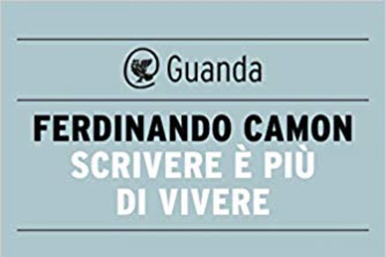 La copertina di Scrivere è più di vivere di Ferdinando Camon - RIPRODUZIONE RISERVATA