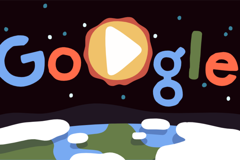 Il doodle di Google per celebrare la Giornata della Terra 2019 - RIPRODUZIONE RISERVATA