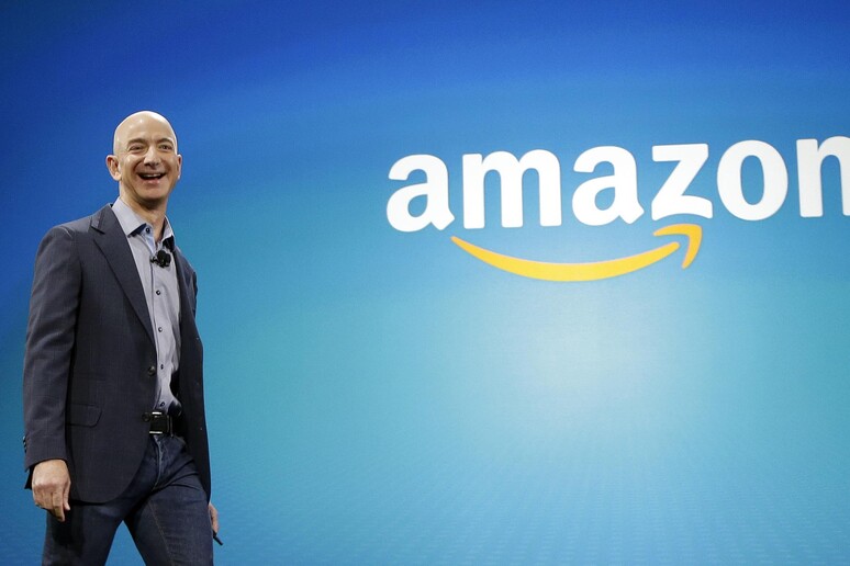 Jeff Bezos, fondatore di Amazon © ANSA/AP