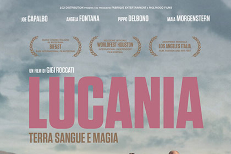 La locandina del film  'Lucania ' - RIPRODUZIONE RISERVATA