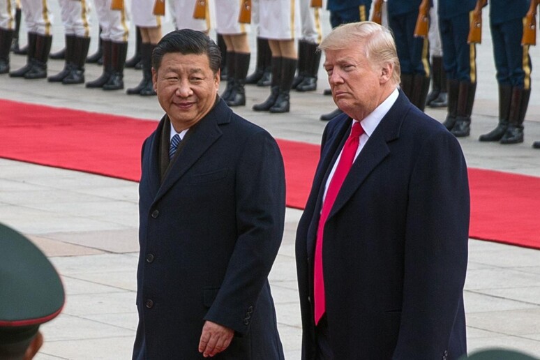 Xi Jinping e Donald Trump - RIPRODUZIONE RISERVATA
