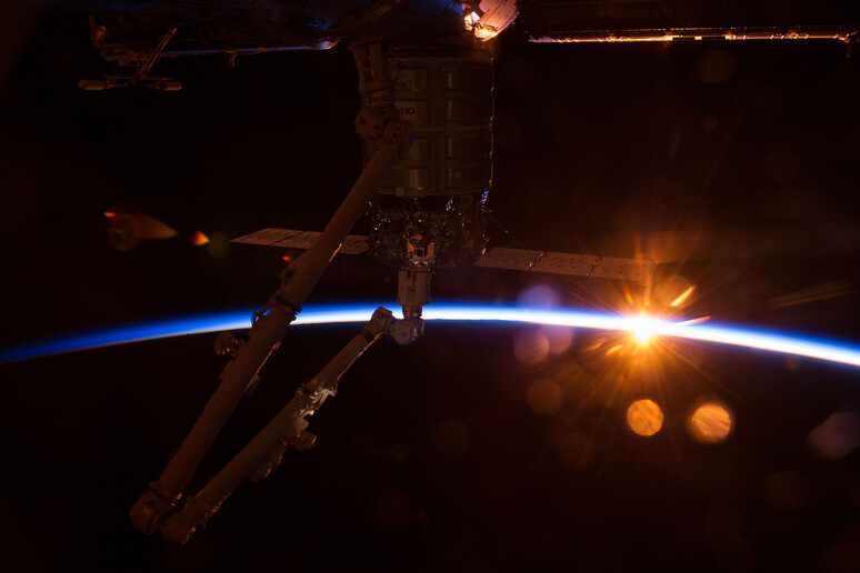La Stazione Spaziale protagonista della space economy (fonte: NASA) - RIPRODUZIONE RISERVATA