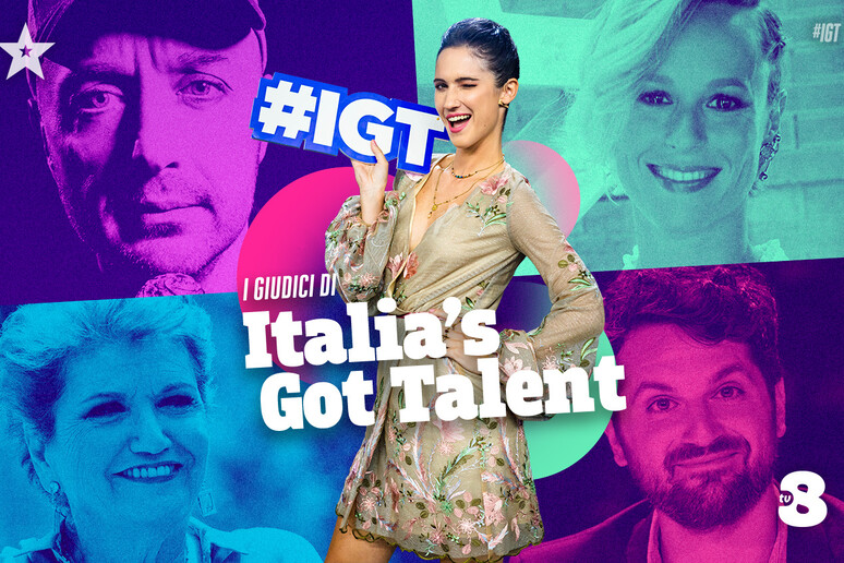 La nuova giuria di Italia 's Gpt Talent - RIPRODUZIONE RISERVATA