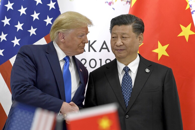 Donald Trump e Xi Jinping © ANSA/AP