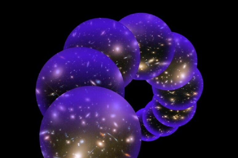 Simulati con un supercomputer otto milioni di universi, per comprendere l 'evoluzione delle galassie nel nostro  (fonte: NASA, ESA, J. Lotz, HFF Team/STScI) - RIPRODUZIONE RISERVATA