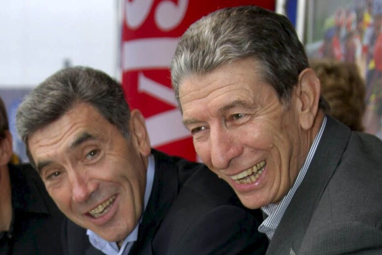 Eddy Merckx e Felice Gimondi © ANSA/EPA