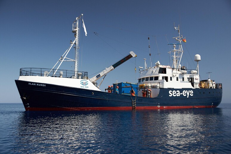 La nave Alan Kurdi della Sea Eye © ANSA/EPA
