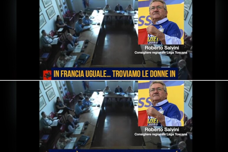 Un frame del video di Roberto Salvini - RIPRODUZIONE RISERVATA