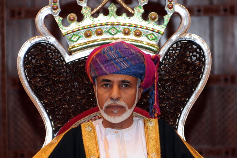 Il defunto sultano del 'Oman, Qabus © ANSA/EPA