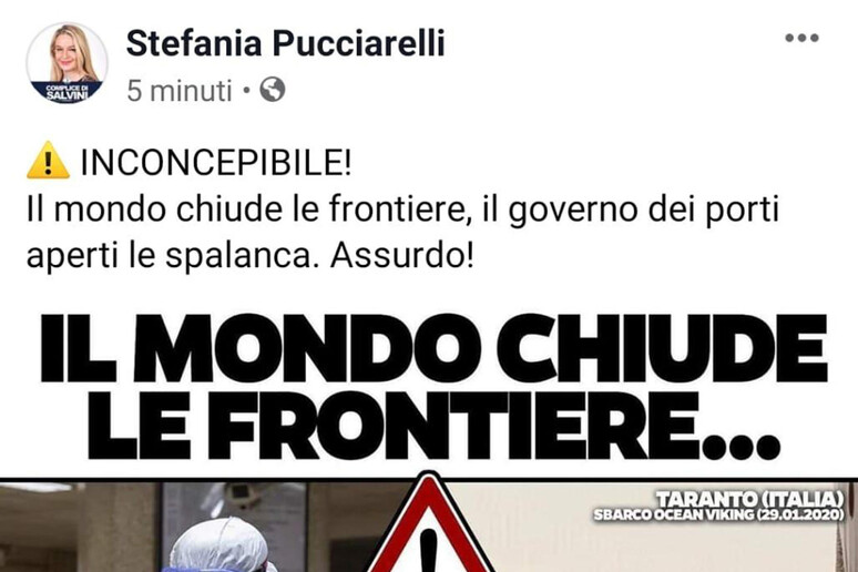 Stefania Pucciarelli facebook - RIPRODUZIONE RISERVATA
