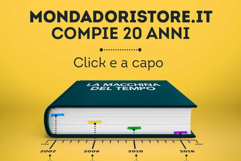 Locandina 20 anni Mondadoristore.it - RIPRODUZIONE RISERVATA