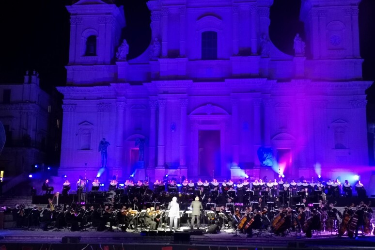 Concerto di Bocelli a Noto - RIPRODUZIONE RISERVATA