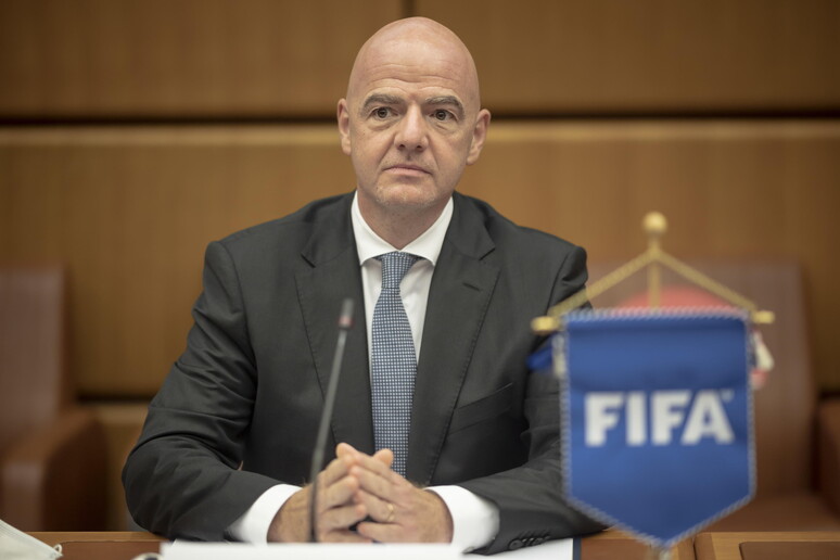 FIFA president Gianni Infantino © ANSA/EPA