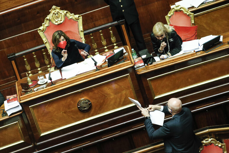La presidente del Senato Maria Elisabetta Casellati - RIPRODUZIONE RISERVATA