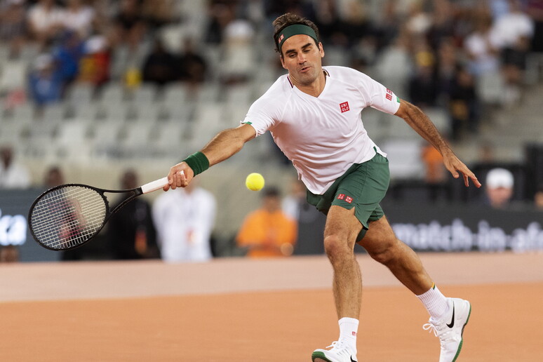 Roger Federer - RIPRODUZIONE RISERVATA
