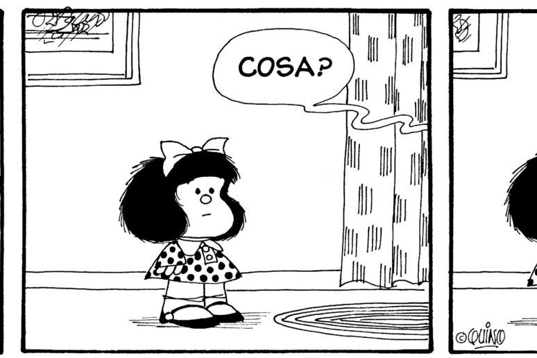 Pillole di felicità di Mafalda sui social di Quino - RIPRODUZIONE RISERVATA