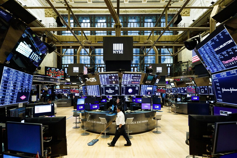 La Borsa di New York © ANSA/EPA
