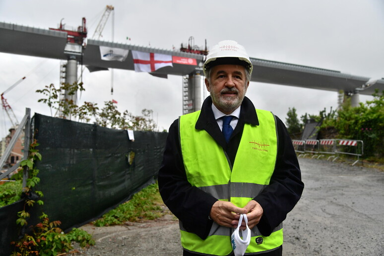 Ponte: premier Conte a inaugurazione nuovo ponte di Genova - RIPRODUZIONE RISERVATA