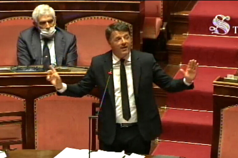 Il senatore di Italia Viva Matteo Renzi - RIPRODUZIONE RISERVATA