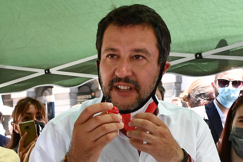 Il segretario della Lega Matteo Salvini (archivio) - RIPRODUZIONE RISERVATA