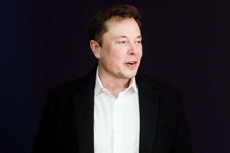 Elon Musk in una foto d 'archivio - RIPRODUZIONE RISERVATA