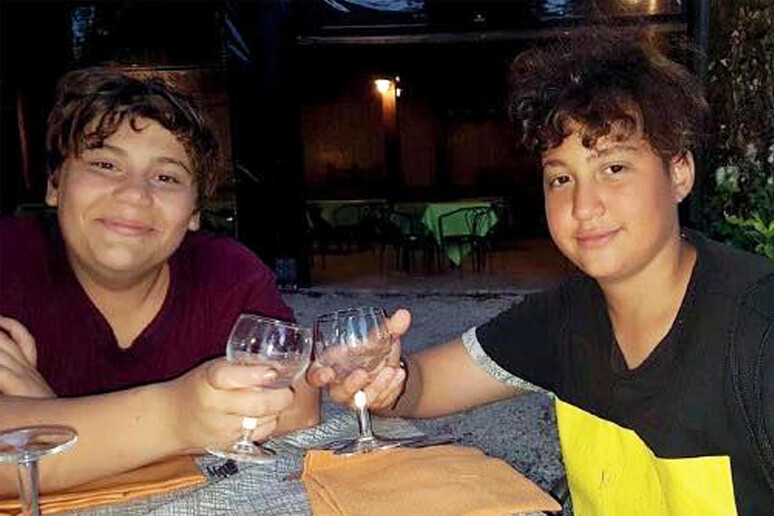 Flavio Presuttari, 16 anni, e Gianluca Alonzi di 15 - RIPRODUZIONE RISERVATA