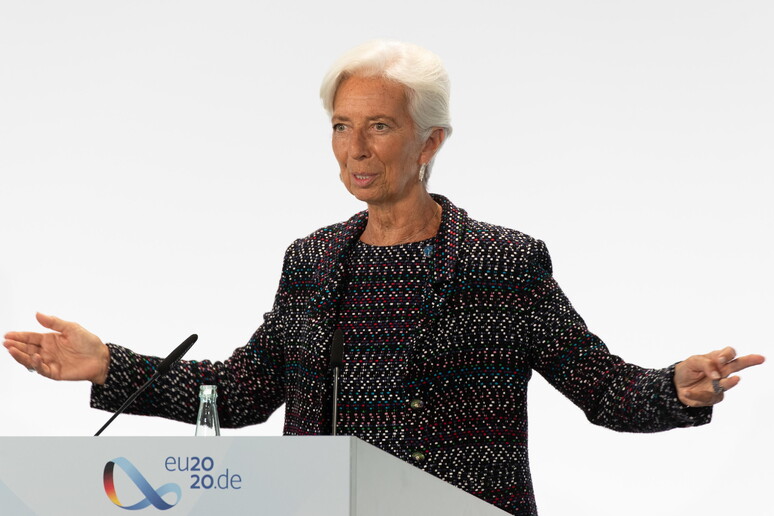 Recovery: Lagarde, usare fondi in tempo e per crescita © ANSA/EPA