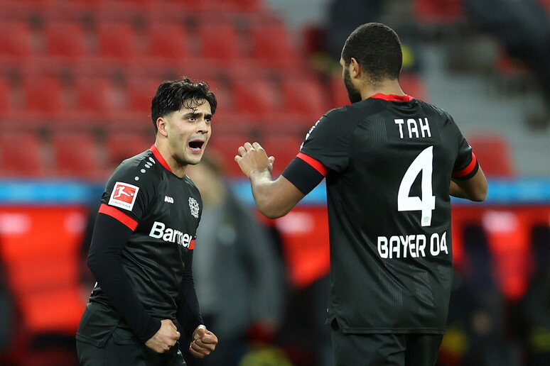 Bundesliga: Leverkusen batte il Dortmund 2-1 © ANSA/EPA