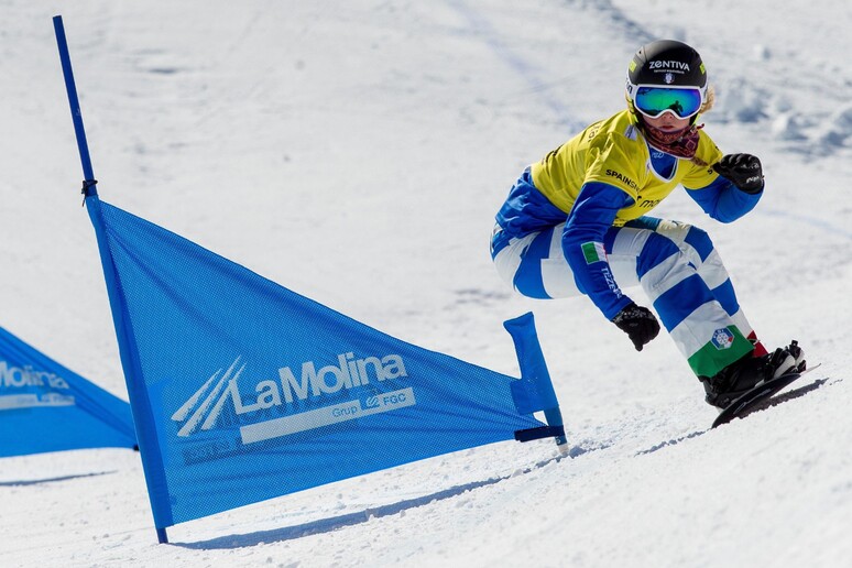 Sci: snowboard, Moioli vince la prima di Coppa del Mondo © ANSA/EPA