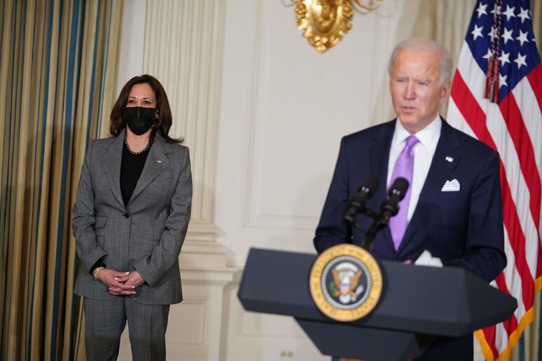 Joe Biden e Kamala Harris © ANSA/AFP