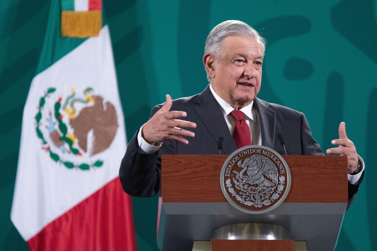 Il presidente del Messico Andrés Manuel López Obrador © ANSA/EPA