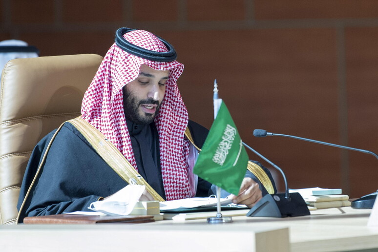 Il principe ereditario Mohammed bin Salman © ANSA/EPA