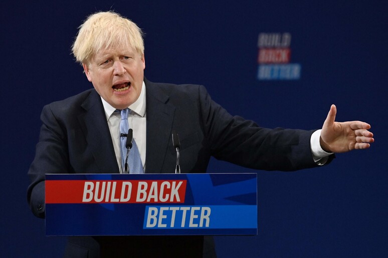 Il premier britannico Boris Johnson © ANSA/AFP