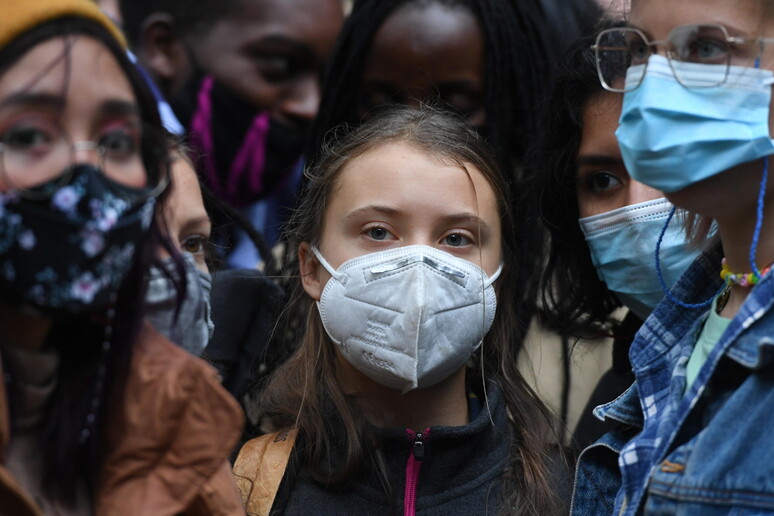 Greta Thunberg © ANSA/EPA