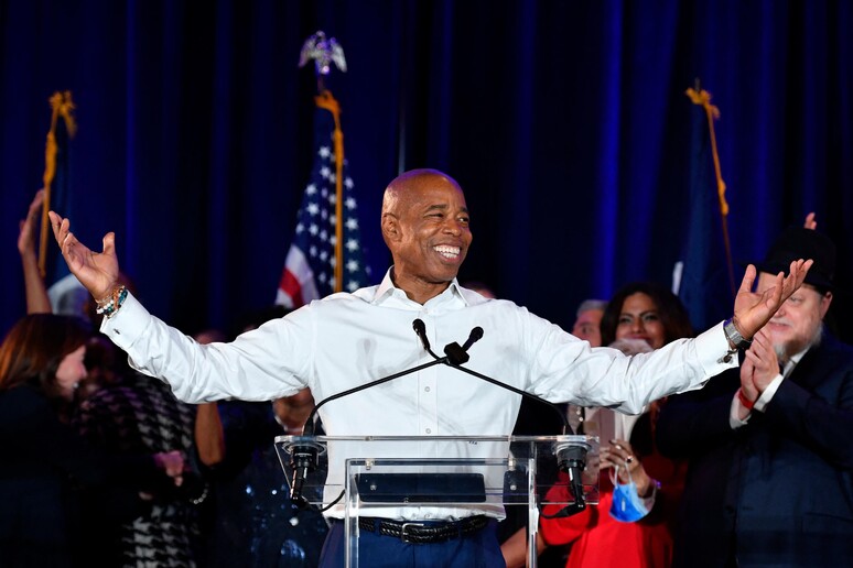 Usa: Eric Adams vince a New York, � nuovo sindaco © ANSA/AFP