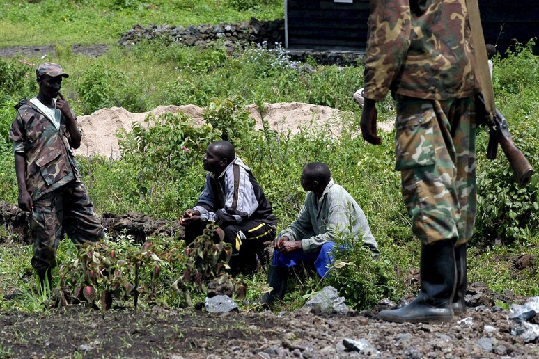 Congo, miliziani (ARCHIVIO) - RIPRODUZIONE RISERVATA