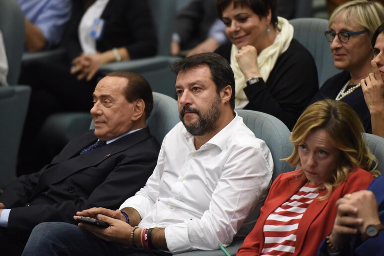 Matteo Salvini, Giorgia  Meloni - RIPRODUZIONE RISERVATA