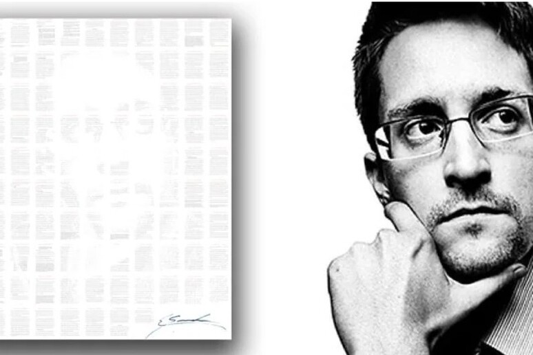 Anche Snowden si lancia nell 'Nft, cifra record per ritratto - RIPRODUZIONE RISERVATA
