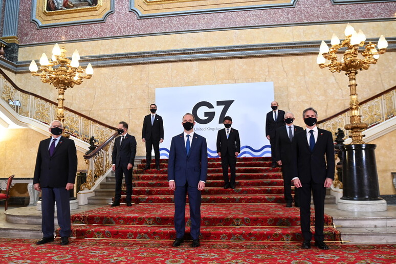 Summit dei ministri degli Esteri del G7 © ANSA/EPA