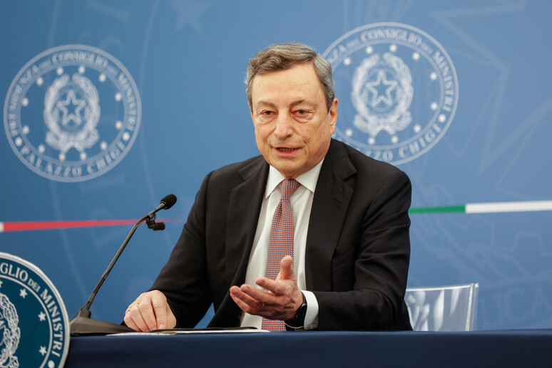 Premier Mario Draghi -     ALL RIGHTS RESERVED